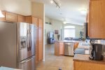 Spacious and open kitchen